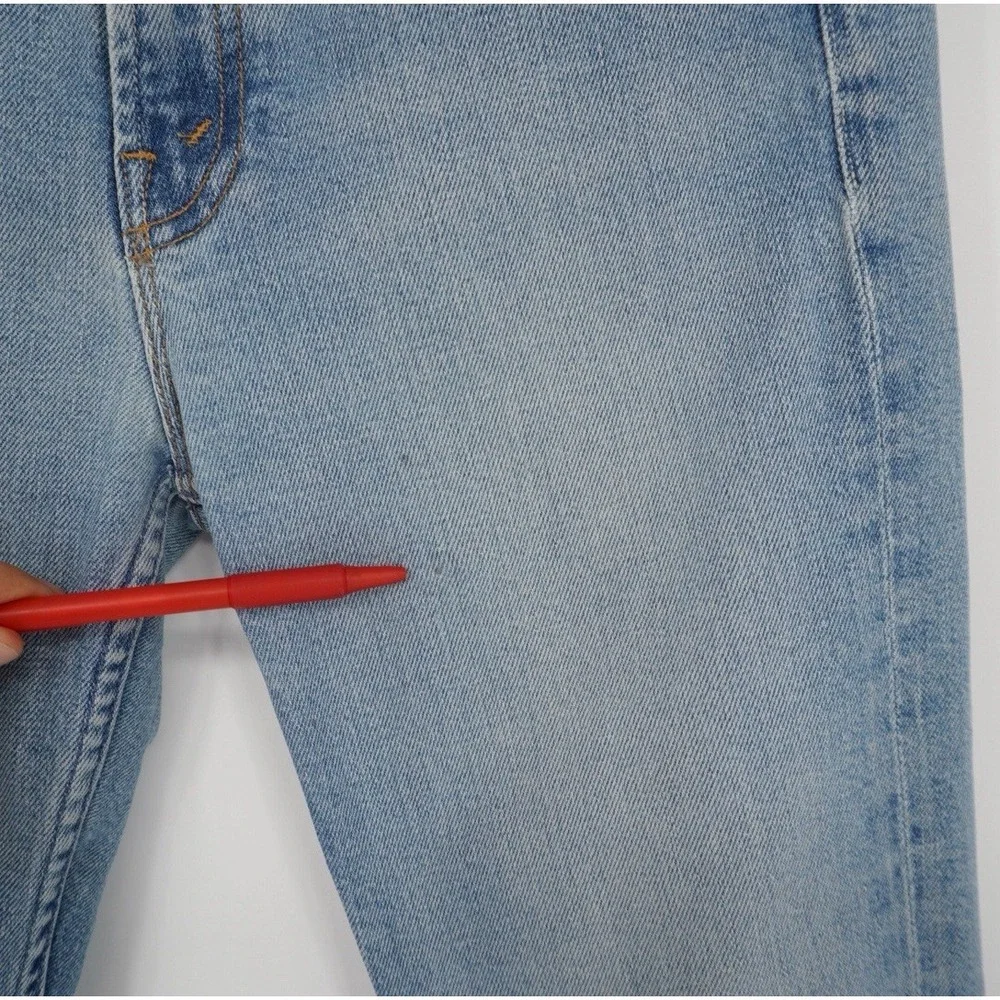 MOTHER Superior Womens Size 27 High Waisted Rider Skimp Jeans Give It Up Wash - Picture 9 of 16